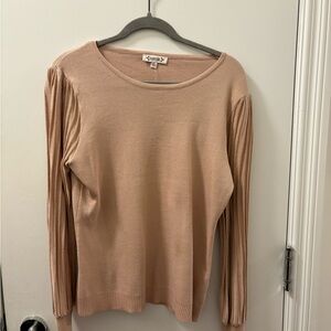 Nanette Lepore Blush Long Sleeve Top